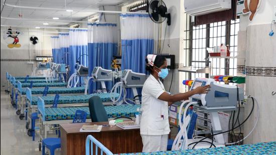 Active Covid cases in Tamil Nadu have been showing an increasing trend for the past few days, with new infections outnumbering daily recoveries. (ANI) Active Covid cases in Tamil Nadu have been showing an increasing trend for the past few days, with new infections outnumbering daily recoveries. (ANI)