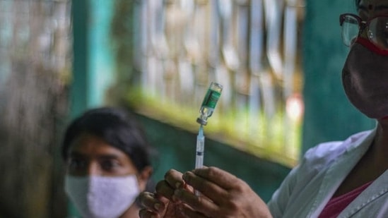 WHO said that it took 85 days for India to administer the first 10 crore Covid-19 vaccine doses to its eligible beneficiaries. (AFP) WHO said that it took 85 days for India to administer the first 10 crore Covid-19 vaccine doses to its eligible beneficiaries. (AFP)