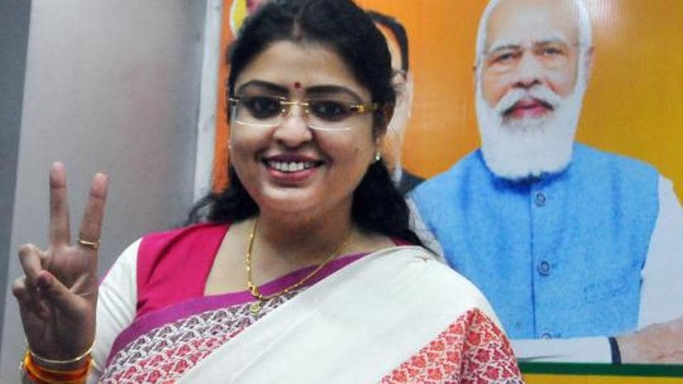 Priyanka Tibrewal, the Bharatiya Janata Party (BJP)’s Bengal unit secretary. (FIle photo) Priyanka Tibrewal, the Bharatiya Janata Party (BJP)’s Bengal unit secretary. (FIle photo)