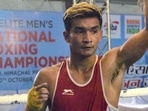File image of Indian boxer Shiva Thapa.(PTI) File image of Indian boxer Shiva Thapa.(PTI)