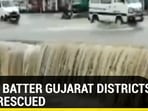 Heavy rainfall cause flooding in Gujarat