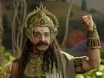 Pratik Gandhi in a still from Bhavai. Pratik Gandhi in a still from Bhavai.