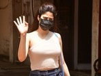 Janhvi Kapoor spotted after her pilates class.