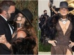 Jennifer Lopez dazzles in Ralph Lauren high-leg slit dress, cowgirl hat at Met Gala 2021(Instagram) Jennifer Lopez dazzles in Ralph Lauren high-leg slit dress, cowgirl hat at Met Gala 2021(Instagram)