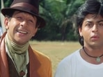 Naseeruddin Shah worked with Shah Rukh Khan in films such as Chamatkar. Naseeruddin Shah worked with Shah Rukh Khan in films such as Chamatkar.