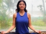 Shilpa Shetty meditates in Sukhasana and chooses positivity over doubt, fear in new post(Instagram/@theshilpashetty) Shilpa Shetty meditates in Sukhasana and chooses positivity over doubt, fear in new post(Instagram/@theshilpashetty)