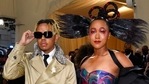 Naomi Osaka attends first Met Gala with boyfriend Cordae in custom Louis Vuitton dress(Invision) Naomi Osaka attends first Met Gala with boyfriend Cordae in custom Louis Vuitton dress(Invision)