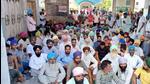 The Barnala sarpanch had joined the BJP in Chandigarh on Monday, sparking a farmers protest at the village gurdwara. (HT Photo) The Barnala sarpanch had joined the BJP in Chandigarh on Monday, sparking a farmers protest at the village gurdwara. (HT Photo)