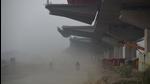 Dust pollution during winter leads to a spike in particulate matter, which causes respiratory issues when inhaled. (HT Archive) Dust pollution during winter leads to a spike in particulate matter, which causes respiratory issues when inhaled. (HT Archive)