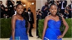 Met Gala 2021: Amanda Gorman's royal blue Vera Wang gown inspired by Statue of Liberty(Instagram/@amandascgorman) Met Gala 2021: Amanda Gorman's royal blue Vera Wang gown inspired by Statue of Liberty(Instagram/@amandascgorman)