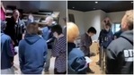 BTS members and Coldplay's Chris Martin sing My Universe. BTS members and Coldplay's Chris Martin sing My Universe.
