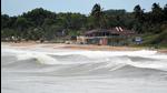 Large waves hit the coast at Aguada, Goa, due to Cyclone Tauktae in May this year. (File photo) Large waves hit the coast at Aguada, Goa, due to Cyclone Tauktae in May this year. (File photo)