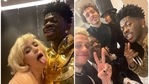 Lil Nas X shared pictures from inside the Met Gala 2021. Lil Nas X shared pictures from inside the Met Gala 2021.