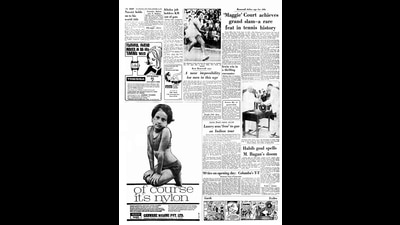 Screengrab of the Hindustan Times on September 15, 1970. Screengrab of the Hindustan Times on September 15, 1970.