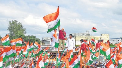 UP polls: With ‘Ram Rajya’ in focus, AAP holds Tiranga Yatra in Ayodhya UP polls: With ‘Ram Rajya’ in focus, AAP holds Tiranga Yatra in Ayodhya