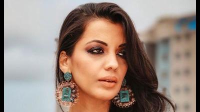 Mugdha Veira Godse is currently shooting for a web-series in Lucknow. (Sourced) Mugdha Veira Godse is currently shooting for a web-series in Lucknow. (Sourced)