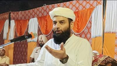 Mohammad Usman Rehmani Ludhianvi (HT Photo)