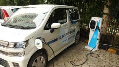 Experts say the city administration should consider offering concessions on land lease and new electricity connections that are needed for setting up an EV charging station. (Parveen Kumar/HT photo)
