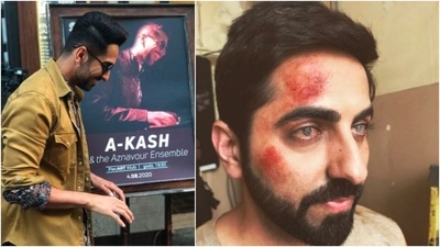 Akash Saraf in Andhadhun (2018): In this dark comedy thriller directed by Sriram Raghavan, Ayushmann Khurrana portrays the role of a professional piano player who pretends to be blind. A twist comes in his life when he witnessed a crime scene right in front of his eyes but couldn't react. (Movie screengrab)