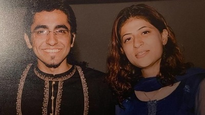 Tahira Kashyap wished husband Ayushmann Khurrana with a throwback picture from the time when he sang a song for her. Tahira Kashyap wished husband Ayushmann Khurrana with a throwback picture from the time when he sang a song for her.