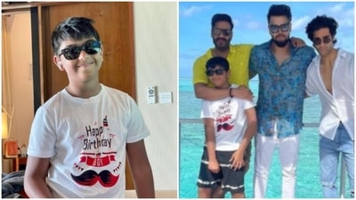 Yug is the son of actors Kajol and Ajay Devgn.