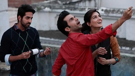 Chirag Dubey in Bareilly Ki Barfi (2017): In this romantic comedy, Ayushmann Khurrana is seen playing the role of Chirag Dubey who is the owner of a printing press in Bareilly. He falls in love with a bold and outspoken girl, Bitti who wishes to marry someone who understands her.(Movie screengrab)