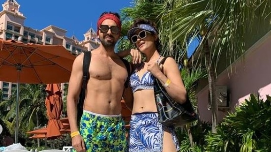 Ayushmann and Tahira are one of the most loved Bollywood couples. As seen here the duo posed for a picture during their 2019 Bahamas holiday with family.