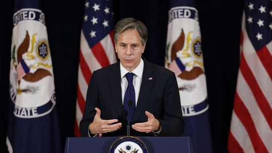 Pakistan has a "multiplicity of interests", including some that are in "clear conflict" with that of the United States, Blinken said.&nbsp;(Reuters File Photo)