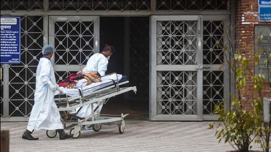 Lok Nayak hospital will have 170 ICU beds for children soon. (Amal KS/HT PHOTO)