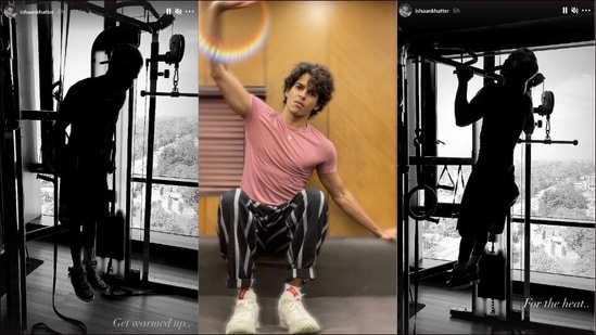 Ishaan Khatter's Calisthenics workout is Tuesday fitness inspo to grind(Instagram/ishaankhatter)