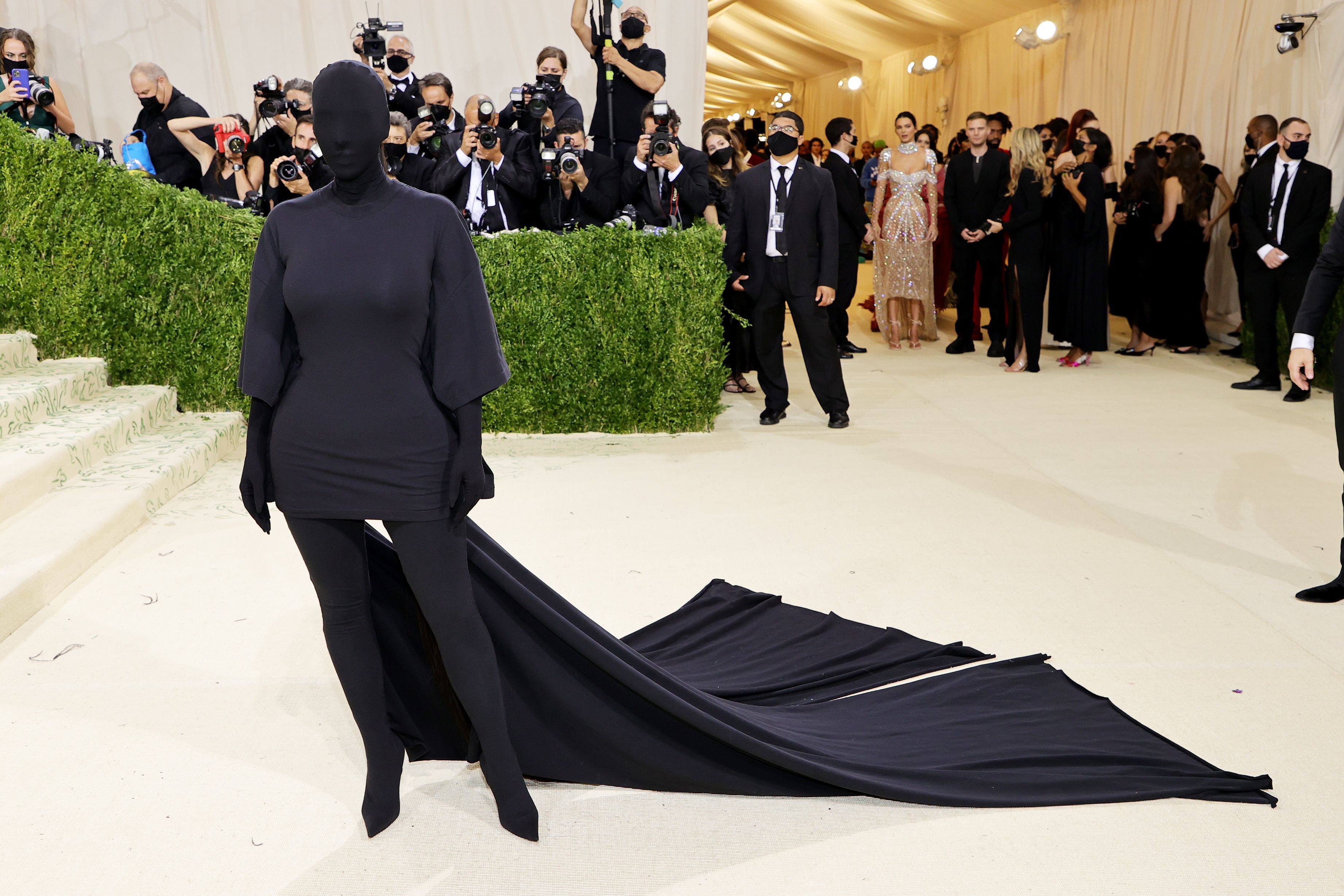 Kim Kardashian attends The 2021 Met Gala&nbsp;(AFP)