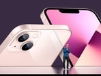 Apple CEO Tim Cook unveils the new iPhone 13 during a special event in California on Tuesday.(AFP Photo) Apple CEO Tim Cook unveils the new iPhone 13 during a special event in California on Tuesday.(AFP Photo)