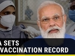 India's new vaccine record: Modi govt says highest number of people inoculated with 1 dose