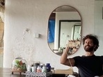 Hrithik Roshan shared a picture with his mother Pinkie Roshan. Hrithik Roshan shared a picture with his mother Pinkie Roshan.