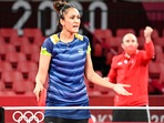 Manika Batra axed for Asian meet amid feud with TT body(PTI) Manika Batra axed for Asian meet amid feud with TT body(PTI)