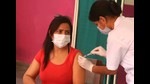 The central government had earlier fixed Chandigarh’s Covid vaccination target at 15,75,709 people, which has now been revised to 8,43,000. (HT file) The central government had earlier fixed Chandigarh’s Covid vaccination target at 15,75,709 people, which has now been revised to 8,43,000. (HT file)