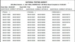 JEE main final answer keys 2021 released for Session 4 exam(jeemain.nta.nic.in) JEE main final answer keys 2021 released for Session 4 exam(jeemain.nta.nic.in)