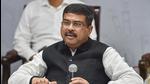 Union minister Dharmendra Pradhan will speak on the National Education Policy 2020 and the role of technology in the future of education on Thursday. (PTI) Union minister Dharmendra Pradhan will speak on the National Education Policy 2020 and the role of technology in the future of education on Thursday. (PTI)