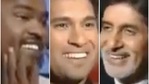 Vinod Kambli, Sachin Tendulkar and Amitabh Bachchan on Kaun Banega Crorepati. Vinod Kambli, Sachin Tendulkar and Amitabh Bachchan on Kaun Banega Crorepati.