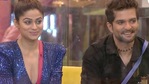 Shamita Shetty and Raqesh Bapat on Bigg Boss OTT. Shamita Shetty and Raqesh Bapat on Bigg Boss OTT.