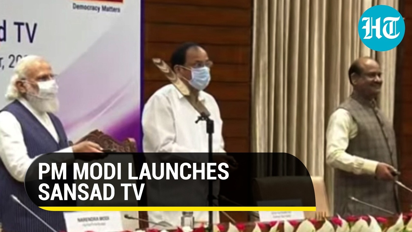 PM Modi Unveils Sansad TV To Revolutionise Coverage Of Lok Sabha ...