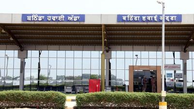 Flight winter schedule for Bathinda has no flight, airport director Varinder Singh has said. (HT Photo)