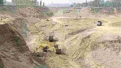 The ASP was suspended on Tuesday for showing inefficiency in tackling illegal mining (Pic for representation only) The ASP was suspended on Tuesday for showing inefficiency in tackling illegal mining (Pic for representation only)