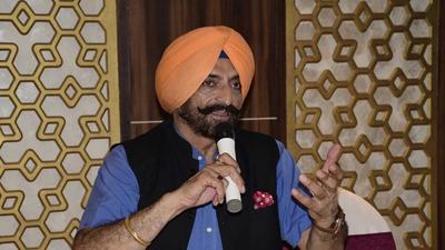Kamaljeet Soi, member of National Road Safety Council, addressing media in Ludhiana on Wednesday. (Harsimar Pal Singh/HT) Kamaljeet Soi, member of National Road Safety Council, addressing media in Ludhiana on Wednesday. (Harsimar Pal Singh/HT)
