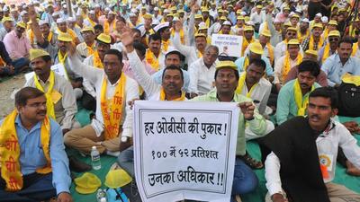 On March 4, the Supreme Court ruled that the reservation in favour of the OBC in local bodies should not result in exceeding the 50% cap in reservation quota mandated by it. (HT PHOTO) On March 4, the Supreme Court ruled that the reservation in favour of the OBC in local bodies should not result in exceeding the 50% cap in reservation quota mandated by it. (HT PHOTO)