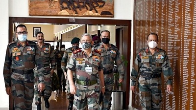Rawat said that India was looking at the possibility of raising a rocket force with different types of missiles in its arsenal. (ANI) Rawat said that India was looking at the possibility of raising a rocket force with different types of missiles in its arsenal. (ANI)