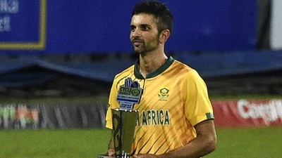 South Africa's captain Keshav Maharaj