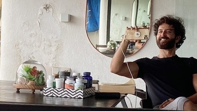 Hrithik Roshan reveals he lives in a rent apartment in Mumbai. Hrithik Roshan reveals he lives in a rent apartment in Mumbai. 