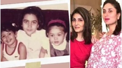 Kareena Kapoor wished Riddhima Kapoor Sahni on her birthday. Kareena Kapoor wished Riddhima Kapoor Sahni on her birthday.