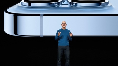 The new iPhone models include the A15 Bionic processor, which Apple says is 50% faster than chips in competing smartphones, and new features to enhance artificial-intelligence tasks. (AFP) The new iPhone models include the A15 Bionic processor, which Apple says is 50% faster than chips in competing smartphones, and new features to enhance artificial-intelligence tasks. (AFP)